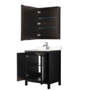 Daria 30 Inch Single Bathroom Vanity in Dark Espresso - 18