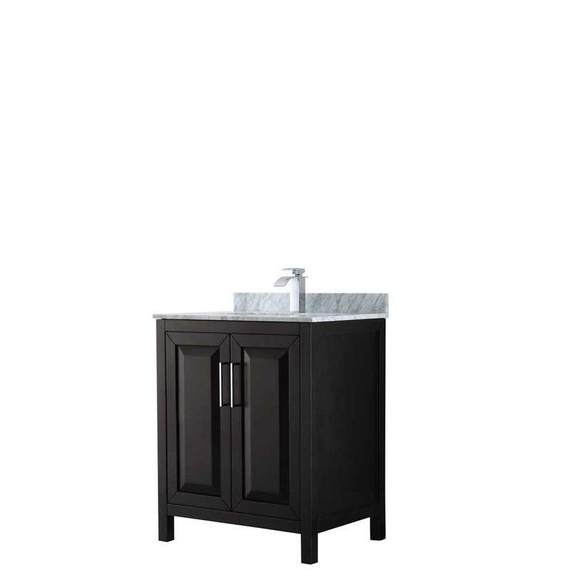 Daria 30 Inch Single Bathroom Vanity in Dark Espresso - 23