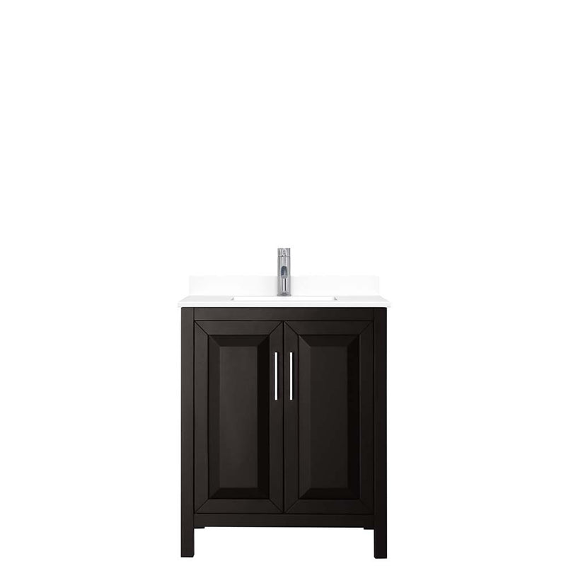 Daria 30 Inch Single Bathroom Vanity in Dark Espresso - 42