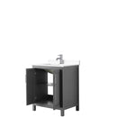 Daria 30 Inch Single Bathroom Vanity in Dark Gray - 41