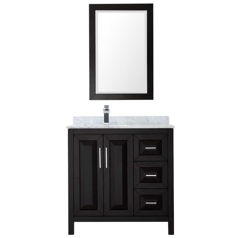 Daria 36 Inch Single Bathroom Vanity in Dark Espresso - 14