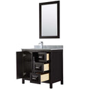 Daria 36 Inch Single Bathroom Vanity in Dark Espresso - 13
