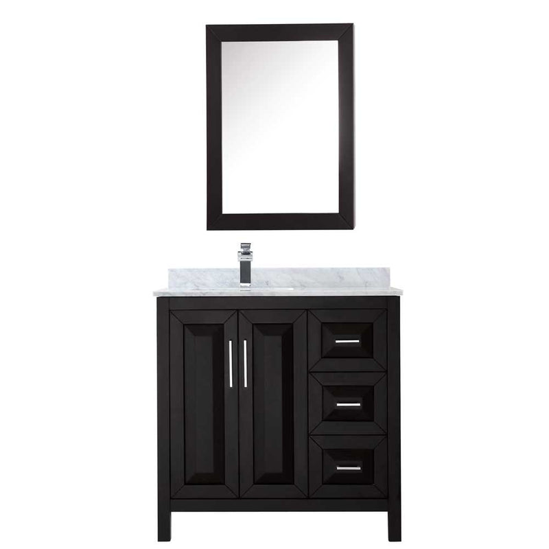 Daria 36 Inch Single Bathroom Vanity in Dark Espresso - 19