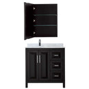 Daria 36 Inch Single Bathroom Vanity in Dark Espresso - 20