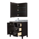 Daria 36 Inch Single Bathroom Vanity in Dark Espresso - 18