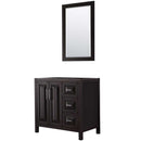 Daria 36 Inch Single Bathroom Vanity in Dark Espresso - 2