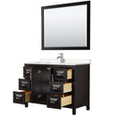 Daria 48 Inch Single Bathroom Vanity in Dark Espresso - 13