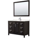Daria 48 Inch Single Bathroom Vanity in Dark Espresso - 12