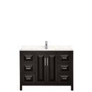 Daria 48 Inch Single Bathroom Vanity in Dark Espresso - 10
