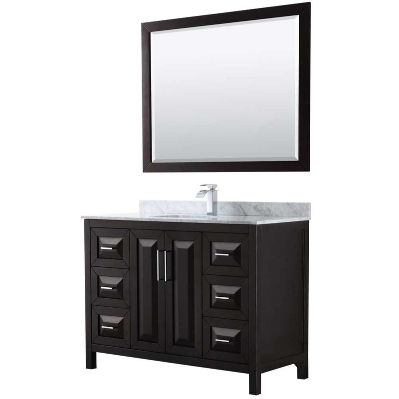 Daria 48 Inch Single Bathroom Vanity in Dark Espresso - 27