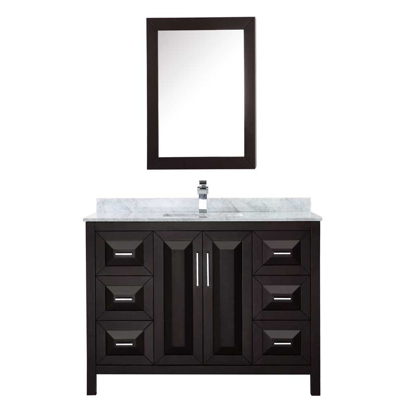 Daria 48 Inch Single Bathroom Vanity in Dark Espresso - 34
