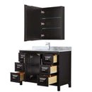 Daria 48 Inch Single Bathroom Vanity in Dark Espresso - 33
