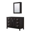 Daria 48 Inch Single Bathroom Vanity in Dark Espresso - 4