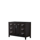 Daria 48 Inch Single Bathroom Vanity in Dark Espresso