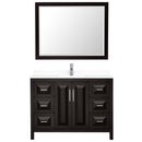 Daria 48 Inch Single Bathroom Vanity in Dark Espresso - 46