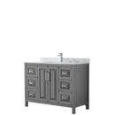 Daria 48 Inch Single Bathroom Vanity in Dark Gray - 23