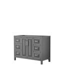 Daria 48 Inch Single Bathroom Vanity in Dark Gray