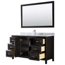 Daria 60 Inch Single Bathroom Vanity in Dark Espresso - 18