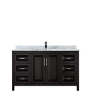 Daria 60 Inch Single Bathroom Vanity in Dark Espresso - 15