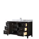 Daria 60 Inch Single Bathroom Vanity in Dark Espresso - 14