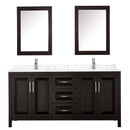 Daria 72 Inch Double Bathroom Vanity in Dark Espresso - 26