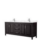 Daria 80 Inch Double Bathroom Vanity in Dark Espresso - 10