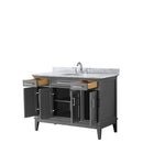 Margate 48 Inch Single Bathroom Vanity in Dark Gray - 5
