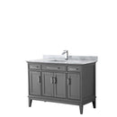 Margate 48 Inch Single Bathroom Vanity in Dark Gray - 11