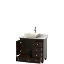 Acclaim 36 Inch Single Bathroom Vanity in Espresso - 16