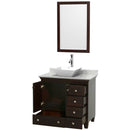 Acclaim 36 Inch Single Bathroom Vanity in Espresso - 22
