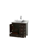 Acclaim 36 Inch Single Bathroom Vanity in Espresso - 20