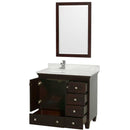 Acclaim 36 Inch Single Bathroom Vanity in Espresso - 26