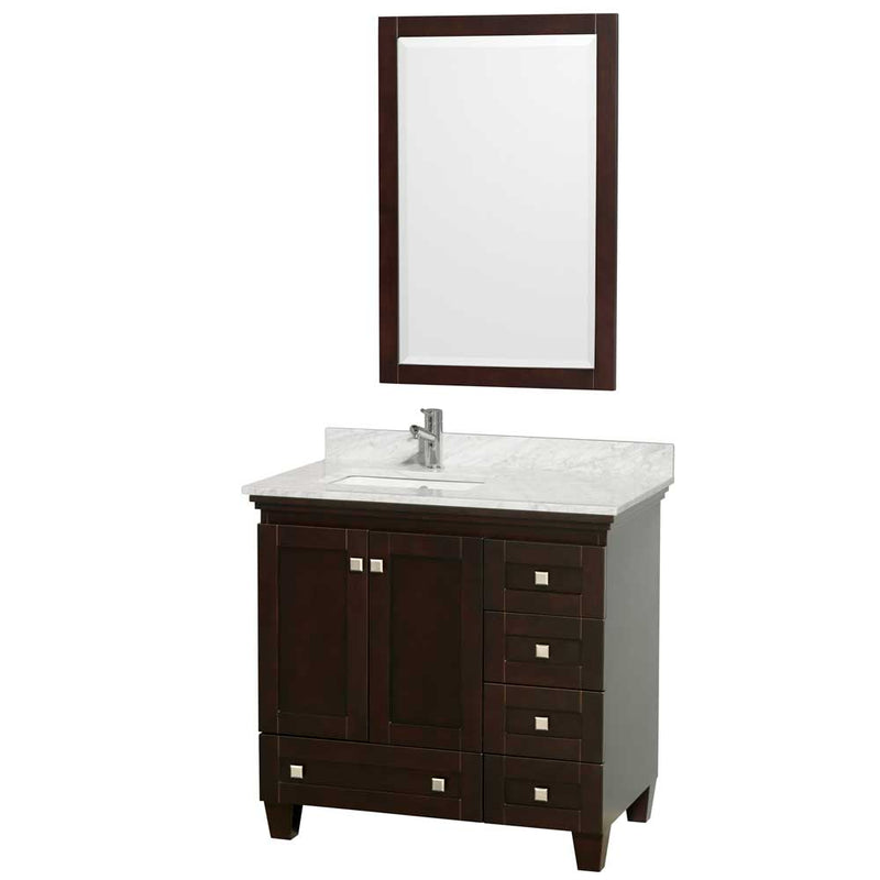 Acclaim 36 Inch Single Bathroom Vanity in Espresso - 25