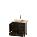 Acclaim 36 Inch Single Bathroom Vanity in Espresso - 4