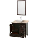 Acclaim 36 Inch Single Bathroom Vanity in Espresso - 10