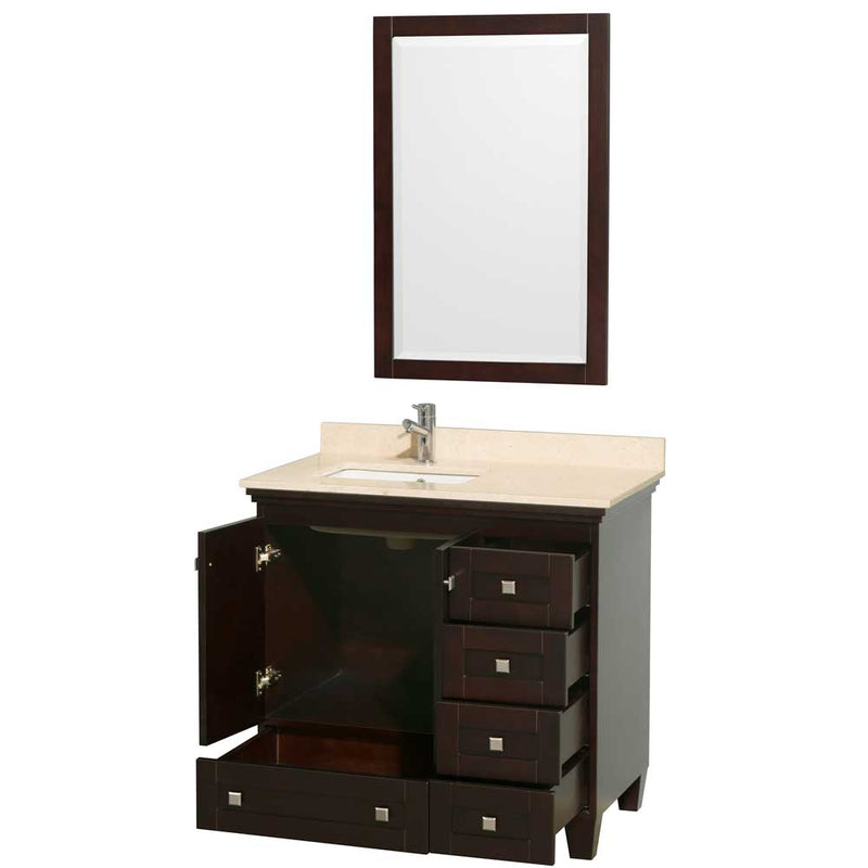 Acclaim 36 Inch Single Bathroom Vanity in Espresso - 14