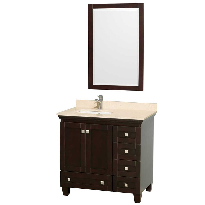 Acclaim 36 Inch Single Bathroom Vanity in Espresso - 13