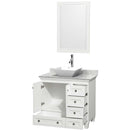 Acclaim 36 Inch Single Bathroom Vanity in White - 22