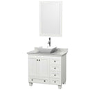 Acclaim 36 Inch Single Bathroom Vanity in White - 21