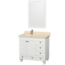 Acclaim 36 Inch Single Bathroom Vanity in White - 13