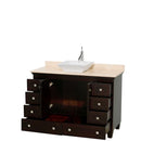 Acclaim 48 Inch Single Bathroom Vanity in Espresso - 8