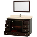 Acclaim 48 Inch Single Bathroom Vanity in Espresso - 14