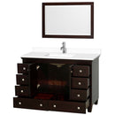 Acclaim 48 Inch Single Bathroom Vanity in Espresso - 38