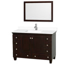 Acclaim 48 Inch Single Bathroom Vanity in Espresso - 37