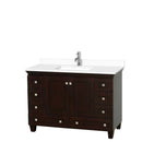 Acclaim 48 Inch Single Bathroom Vanity in Espresso - 34