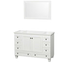 Acclaim 48 Inch Single Bathroom Vanity in White - 2