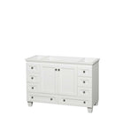 Acclaim 48 Inch Single Bathroom Vanity in White