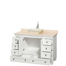 Acclaim 48 Inch Single Bathroom Vanity in White - 4
