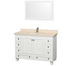 Acclaim 48 Inch Single Bathroom Vanity in White - 13