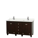 Acclaim 60 Inch Double Bathroom Vanity in Espresso - 15